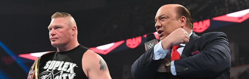 《WWE RAW 2020.02.25》赛事：布洛克·莱斯纳回归藐视李科学！