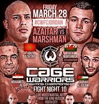 Cage Warriors Fight Night 10