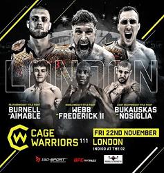 笼斗的战士111 Cage Warriors 111